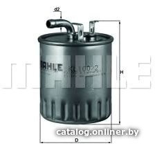 Топливный фильтр Mahle Knecht KL1002