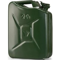 Подарочный набор Экспедиция Канистра - бар 20 л (зеленый, кожа)