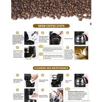 Капельная кофеварка Gevi 4-Cup GECMD008AV-V