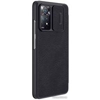 Чехол для телефона Nillkin QIN Pro с защитой камеры и визитницей для Apple iPhone 14 Pro (черный)