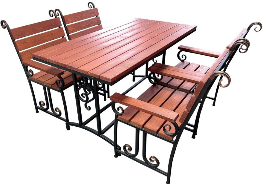 

Обеденная группа Мастер Феррум Афина 4