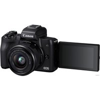 Беззеркальный фотоаппарат Canon EOS M50 Kit 15-45mm (черный)