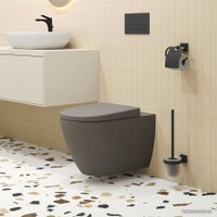 Сиденье для унитаза Ambassador Queen 112T20301 (серый матовый)