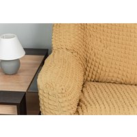 Пледы, покрывала Софатэкс Стандарт ПО-4 с оборкой 01135 (песок)