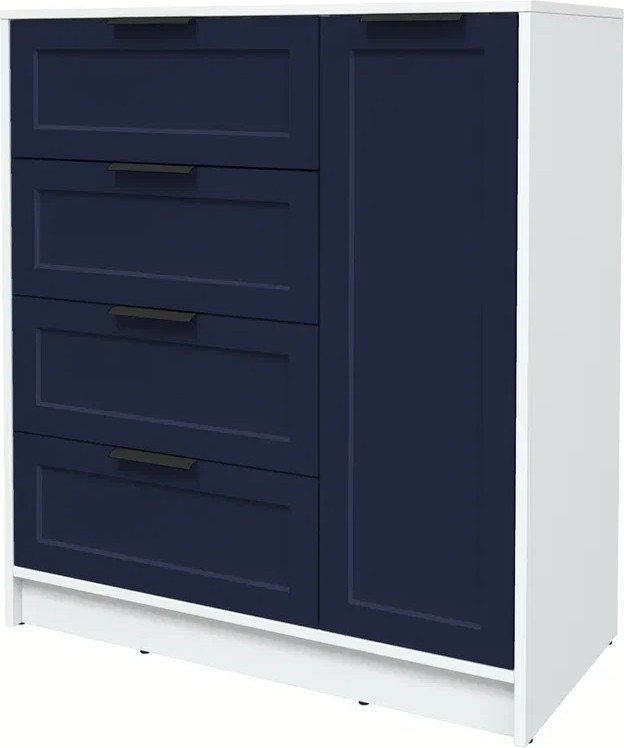 

Тумба Интерлиния Концепт Тренд КТ-Т90 (белый платинум/индиго)