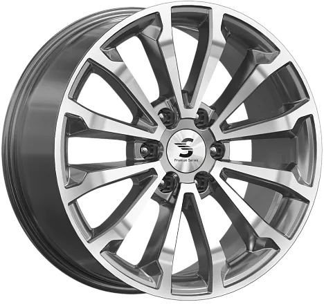 Литые диски SKAD КР006 20x8.5 6x139.7мм DIA 75.1мм ET 33мм Diamond Gloss Graphite