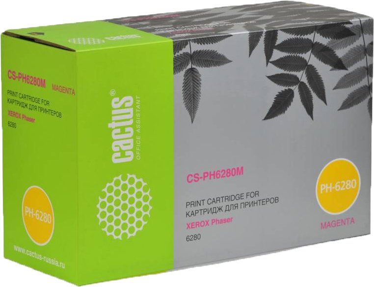 

Картридж CACTUS CS-PH6280M (аналог Xerox 106R01401)