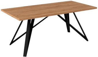 Кухонный стол LOFT Стамбул (дуб золотой крафт)