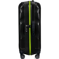 Чемодан-спиннер Samsonite C-Lite Black-Lime 69 см