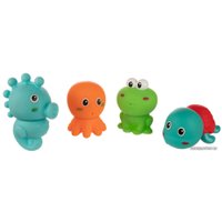 Набор игрушек для ванной Феникс Тойс Морские обитатели 1000882 4 шт в Бресте