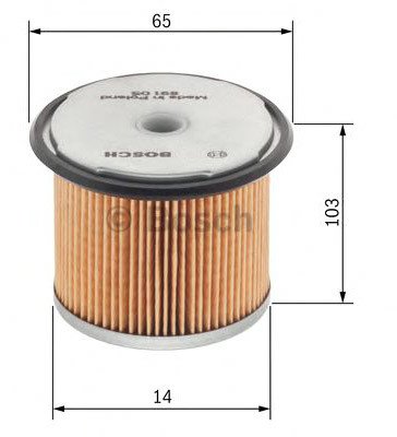 

Топливный фильтр Bosch 1457429289