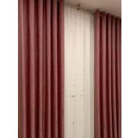 Штора Модный текстиль 06L1 112MTSOFT13 (250x150, розовый)