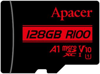 Карта памяти Apacer microSDXC AP128GMCSX10UB-RA 128GB