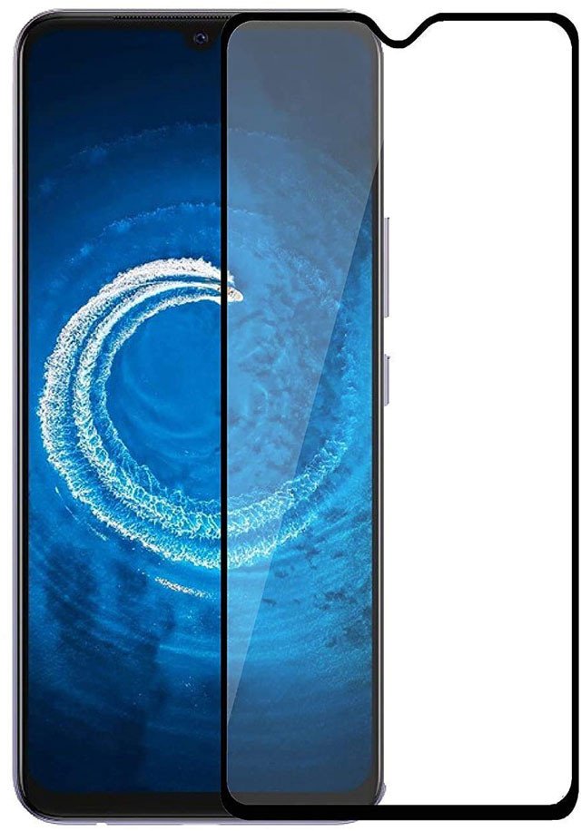 

Защитное стекло KST FG для Vivo V20 SE (черный)