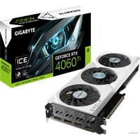 Видеокарта Gigabyte GeForce RTX 4060 Ti Eagle OC Ice 8G GV-N406TEAGLEOC ICE-8GD