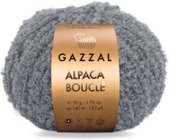 Alpaca Boucle 129 50 г 140 м (темно-серый)