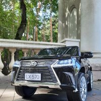 Электромобиль Detskiy Style Lexus LX570 4WD Lux Лицензия (черный)