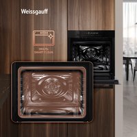 Электрический духовой шкаф Weissgauff EOM 791 SDB Black Edition