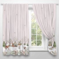 Комплект штор Этель Звери в городе 9933893 (2шт, 145x180)