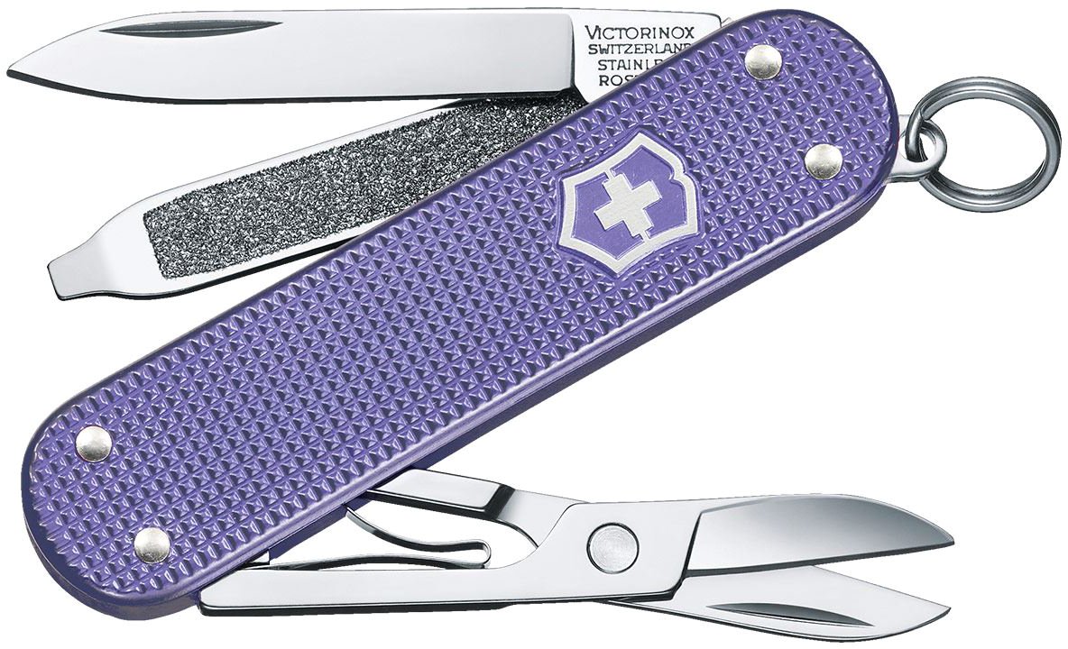 

Мультитул Victorinox Classic Alox SD Colors (фиолетовый)