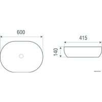 Умывальник WeltWasser Elbach 2192