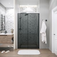 Душевая дверь Grossman Galaxy 100x195 100.K33.01.100.21.10 (черный матовый/стекло тонированное) в Орше