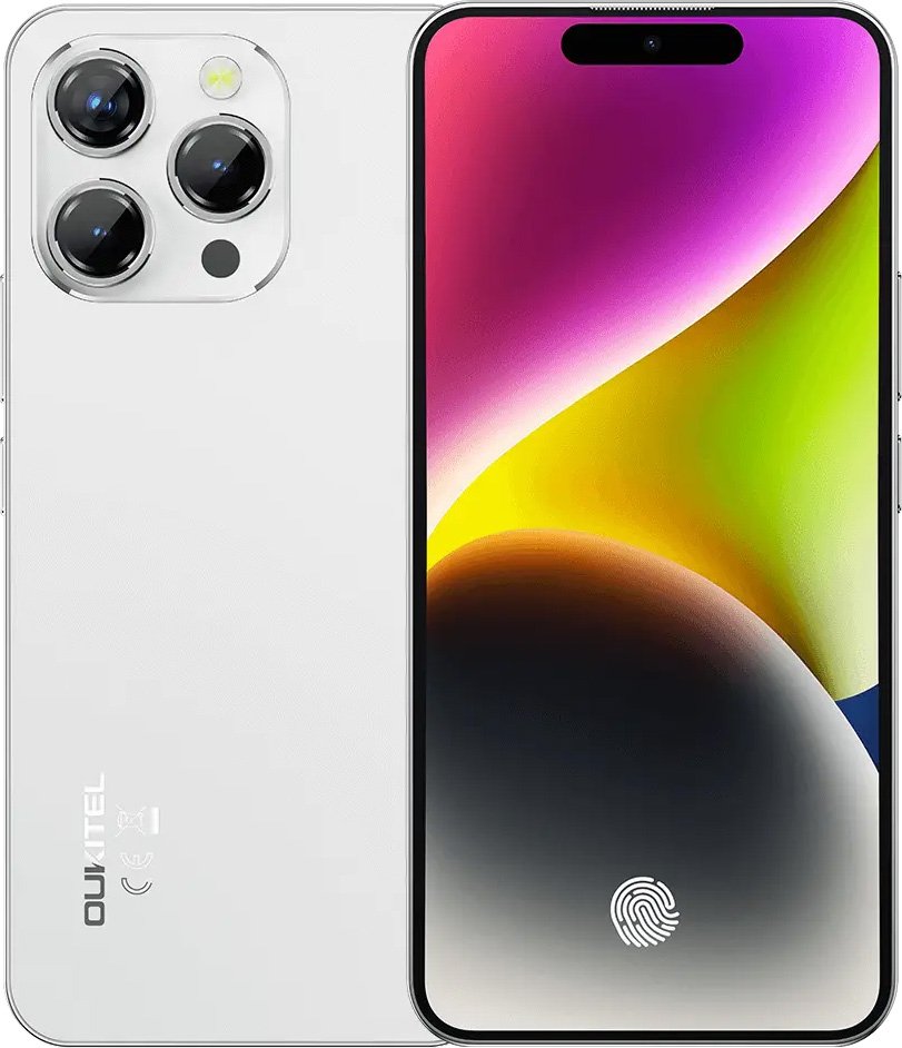 

Телефон Oukitel P1 8GB/256GB (белый)