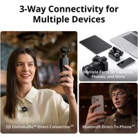 Радиосистема DJI Mic 3 (1TX + 1RX, черный) в Борисове