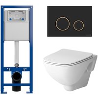 Унитаз подвесной AM.PM X-Joy C851701SC + Cersanit Vector S-IN-MZ-VECTOR + Twins 63534 в Барановичах