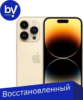 

Смартфон Apple iPhone 14 Pro 128GB Восстановленный by Breezy, грейд A (золотистый)