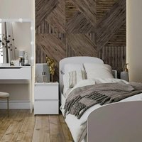 Кровать Doma Виктория Kids 80x190 (белый)
