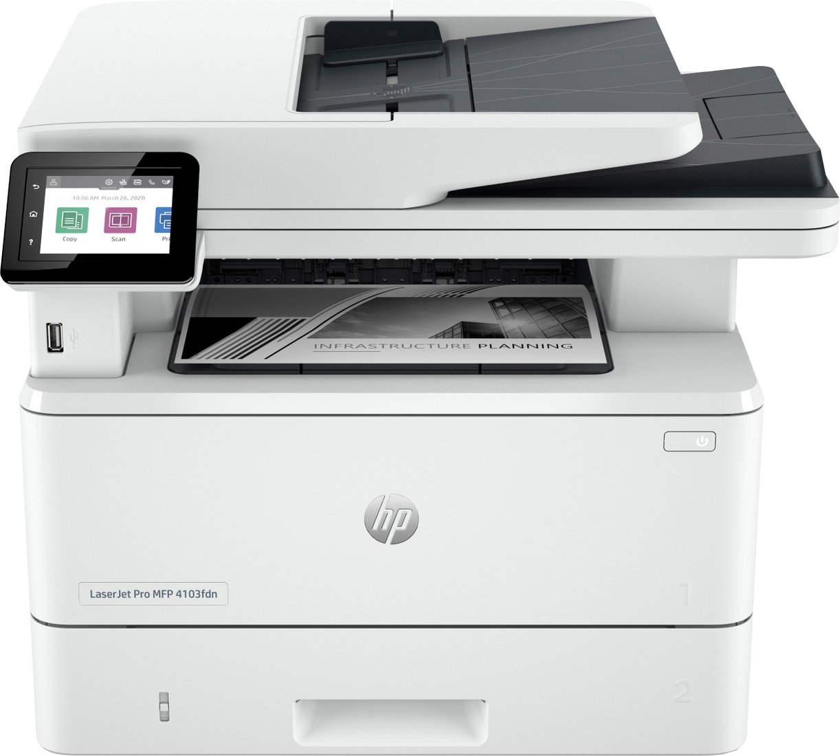 

МФУ HP LaserJet Pro MFP 4103fdn 2Z628A