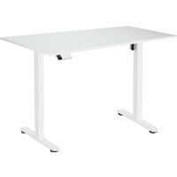Стол для работы стоя ErgoSmart Electric Desk Slim 1380х800х18 мм (альпийский белый/белый)