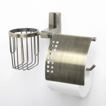 Держатель для туалетной бумаги и освежителя Wasserkraft Exter K-5259