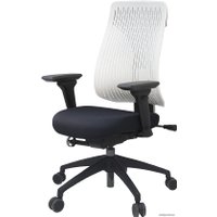 Офисное кресло Comf-Pro Truly (черная крестовина, черный/белый)