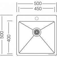 Кухонная мойка ZorG ZRE 5050