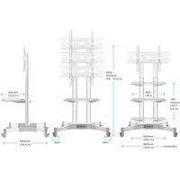 Стойка для телевизора Onkron TS1351 (белый)
