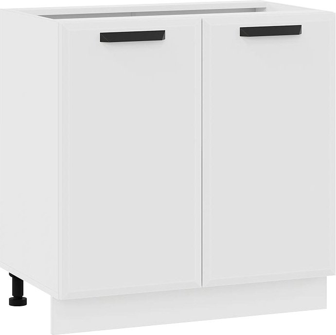 

Шкаф напольный Трия Тиана 1Н8 (белый/белый супермат)