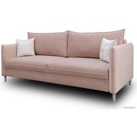 Диван Nord Star Айва Авелина (микровелюр, розовый)