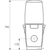 Унитаз напольный Cersanit Venezia V011