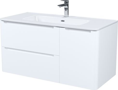 

IDDIS Тумба с умывальником Edifice 100 EDI10W1i95K (белый)