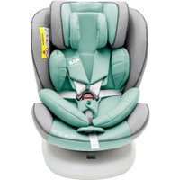 Детское автокресло Amarobaby Champion Isofix AMARO-2008CH-Se/Bi (серый/бирюзовый)