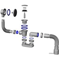 Сифон Unicorn S122E