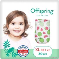 Подгузники Offspring XL 12+ кг Арбузы OF01XL30WML (30 шт)