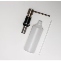 Дозатор для моющего средства Blantek ZK-01-BS (нержавеющая сталь/черный матовый) в Пинске