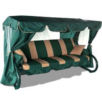 Садовые качели LetoLux Капри (зеленый)