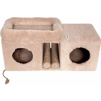 Комплекс Kogtik Пентхаус БежКД m (бежевый кучерявый/джут)