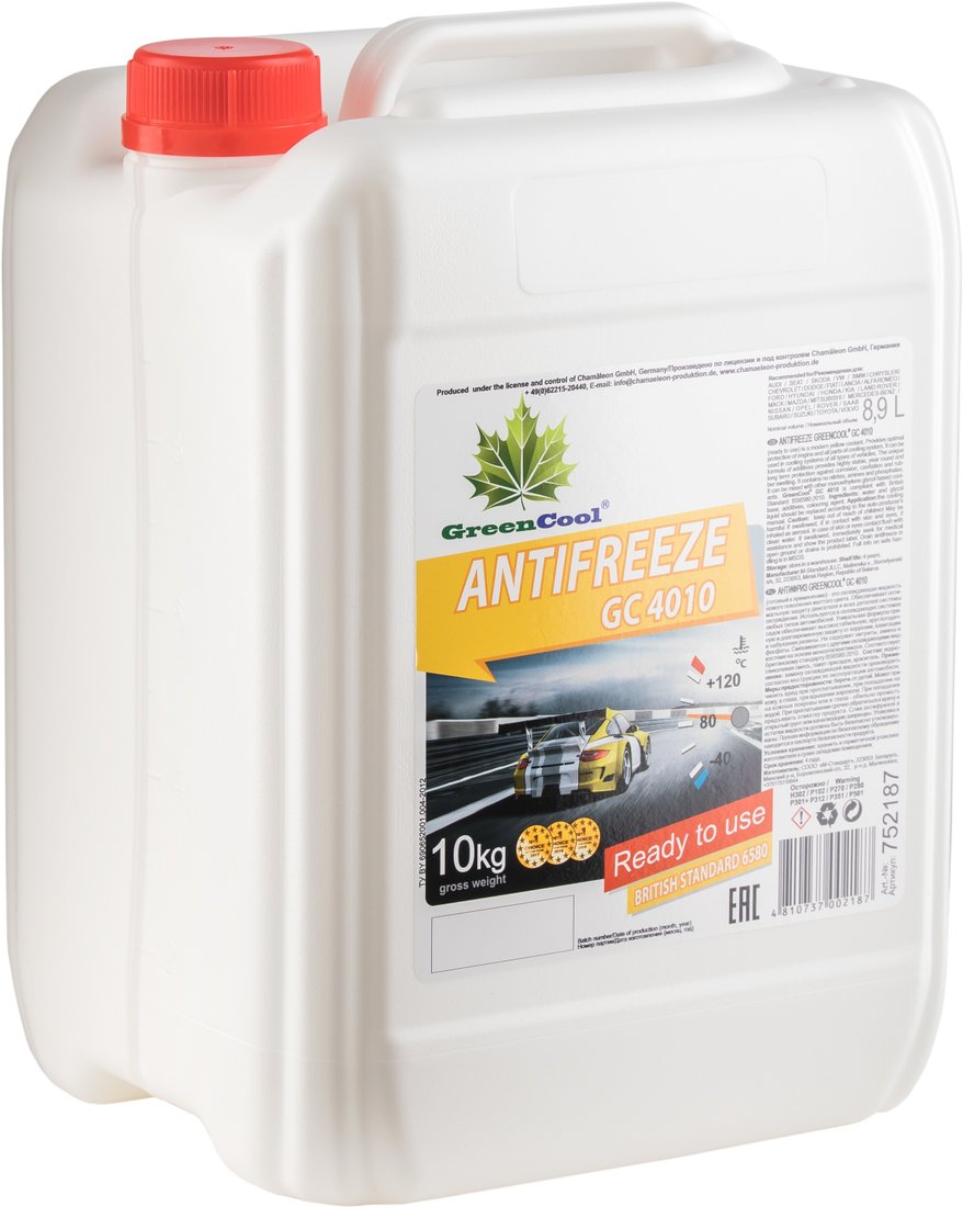 

Антифриз GreenCool GC4010 10кг
