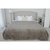 Покрывало Casa Conforte Tressa 220x240 6154580 (серый)