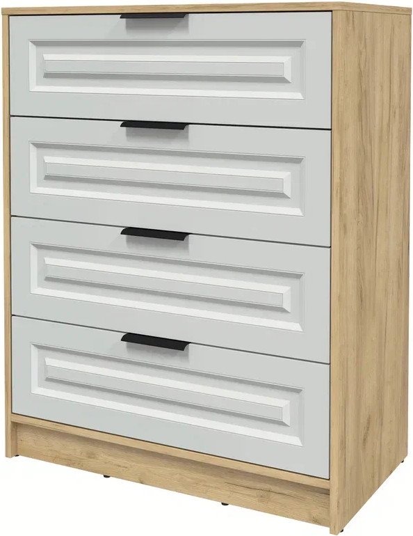 

Комод Интерлиния Концепт КТ-К80 Деко (дуб золотой/грей)